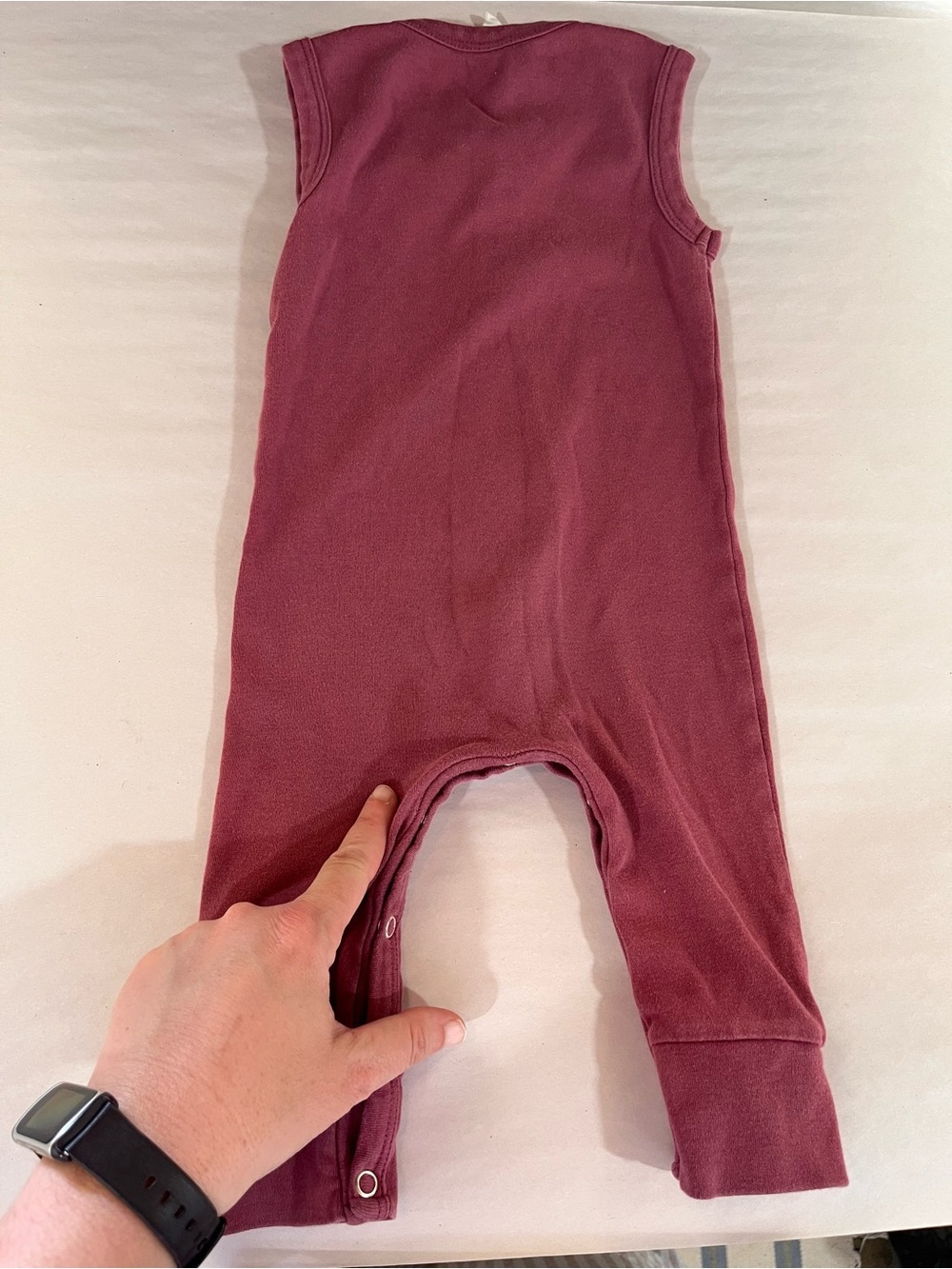 kate quinn Bundle/Lot of Maroon onesie, teal pants, yellow sloth pants 12-18 mo - Picture 6 of 16